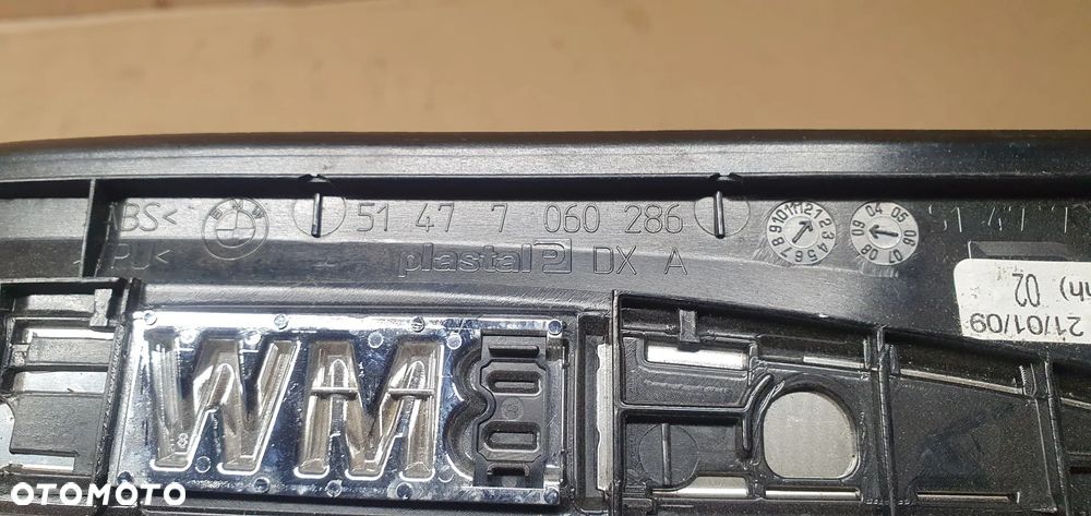Nakładka listwa progu prawy tył BMW 3 E90 7060286 - 6