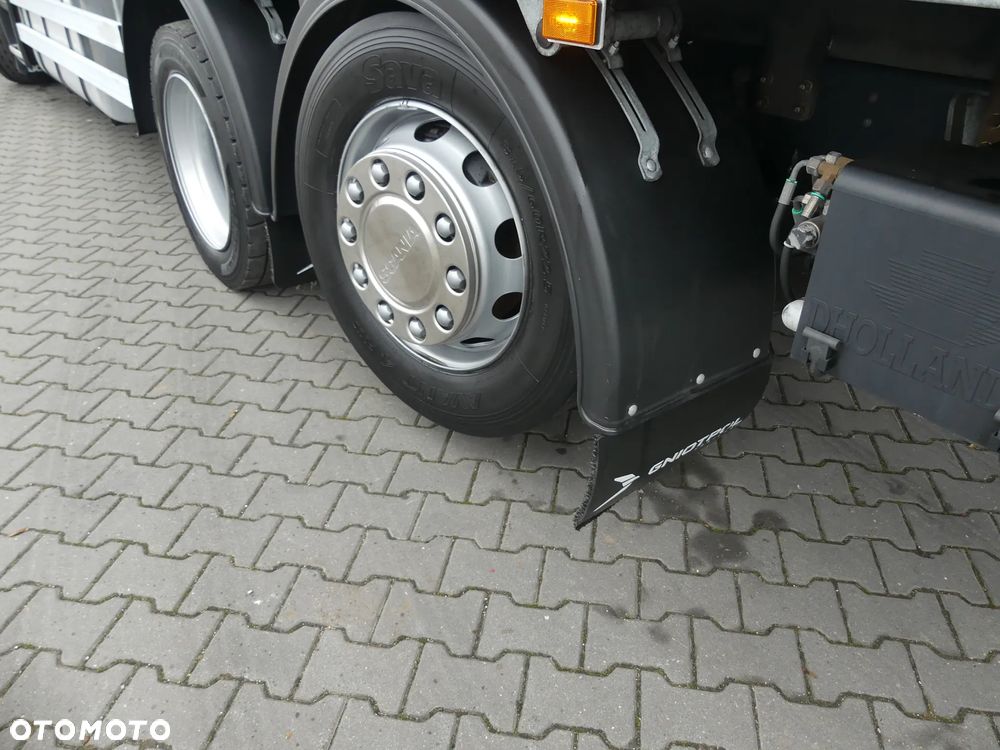 Scania R410 6x2 / BURTO FIRANKA 7.70 + WINDA / ZSUWANY DACH / EURO 6 / - 15