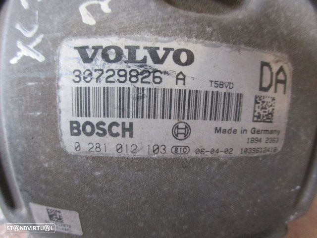 Centralina 30729826A 0281012103 510130020 2255102836  VOLVO XC 70 2006 2.4 D5 185CV 5P PRETO ORIGINAL - 4