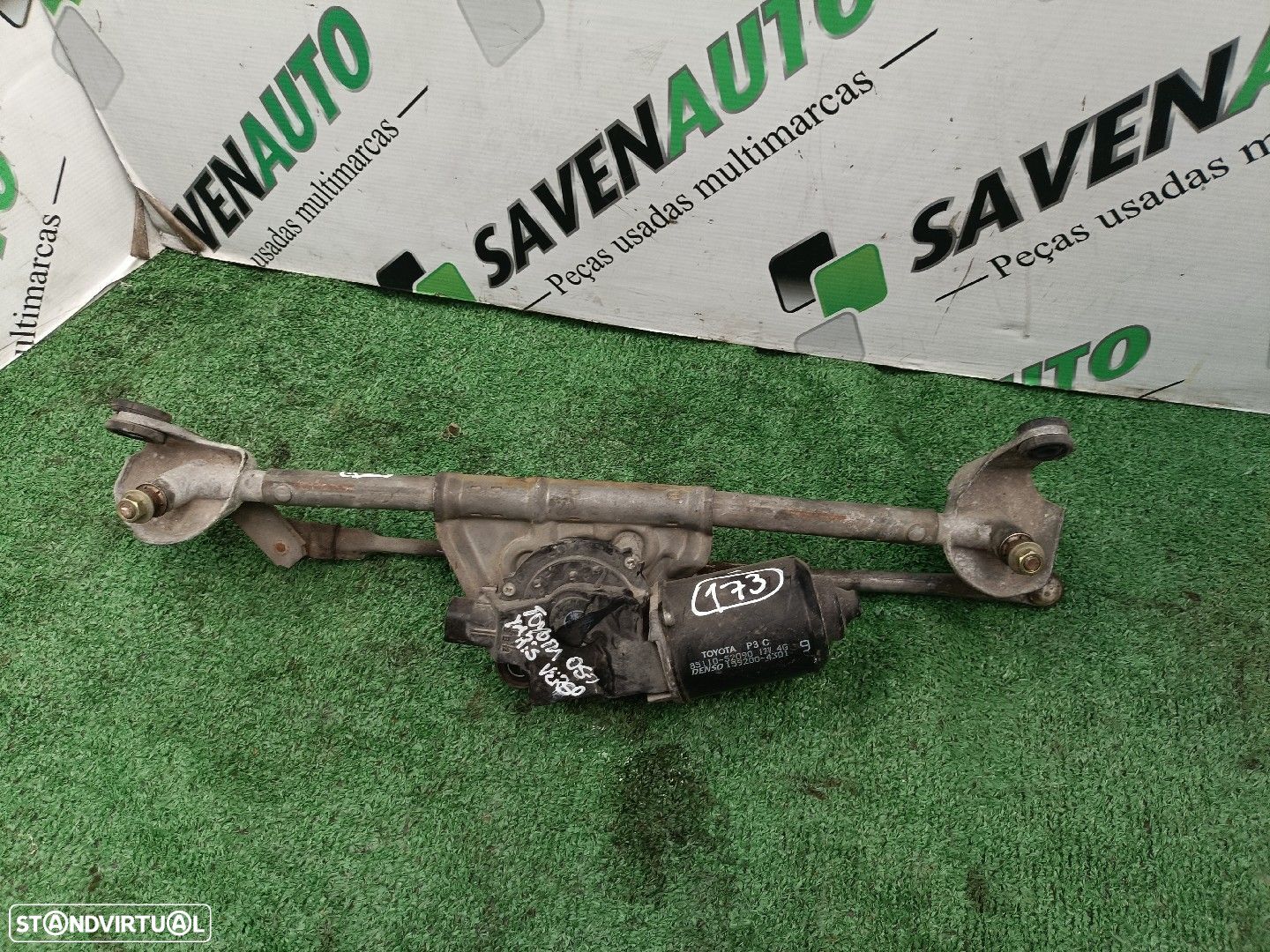 Motor Limpa Pára Brisas Toyota Yaris Verso / Fun Cargo (_P2_) - 1