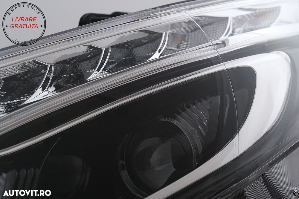 Faruri LED Mercedes V-Class W447 Vito (2014-2017) Negru- livrare gratuita - 5