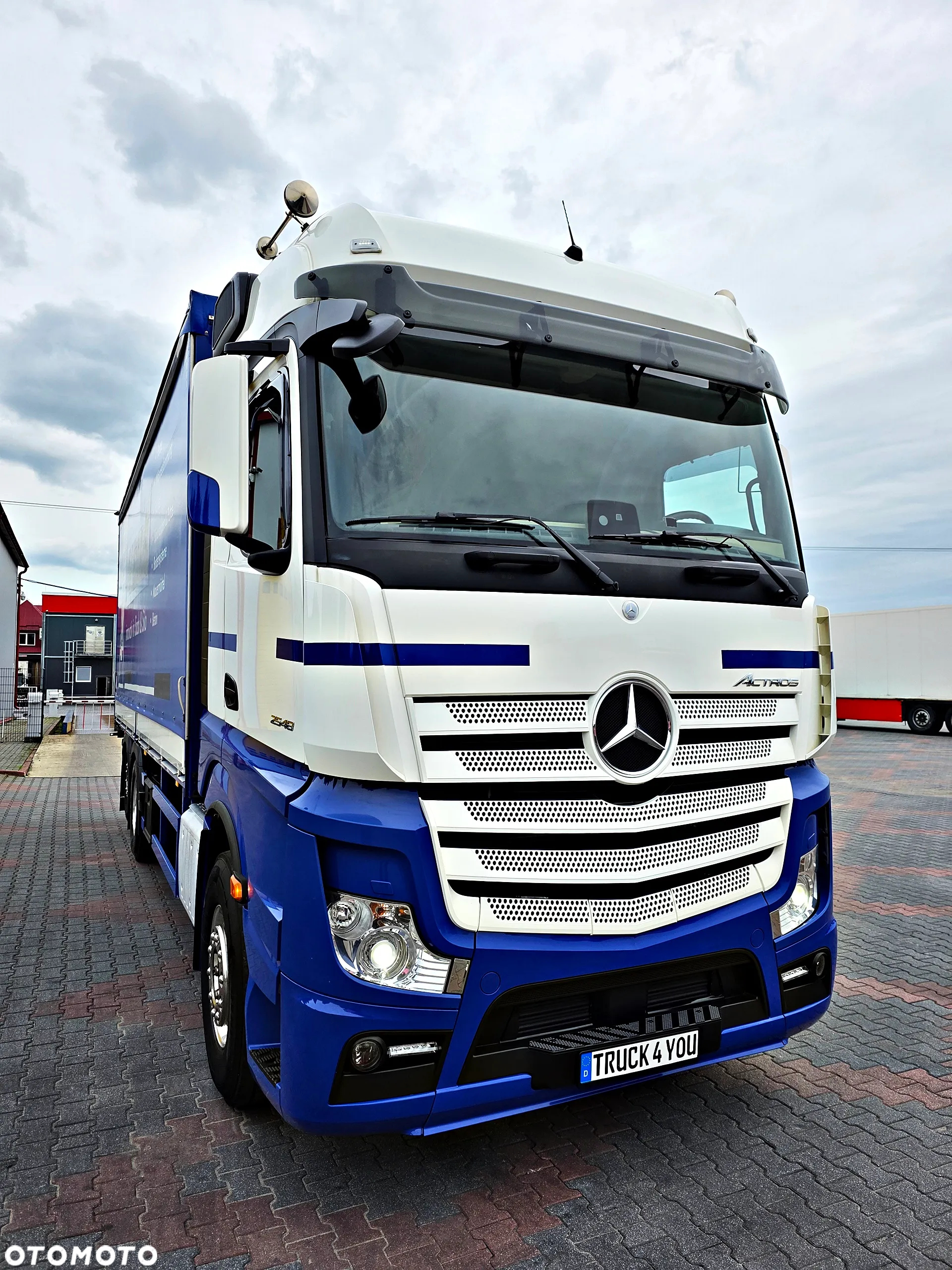 Mercedes-Benz Actros 2548 / Burto Firanka / Alufelgi / Klima postojowa / Xenon - 8