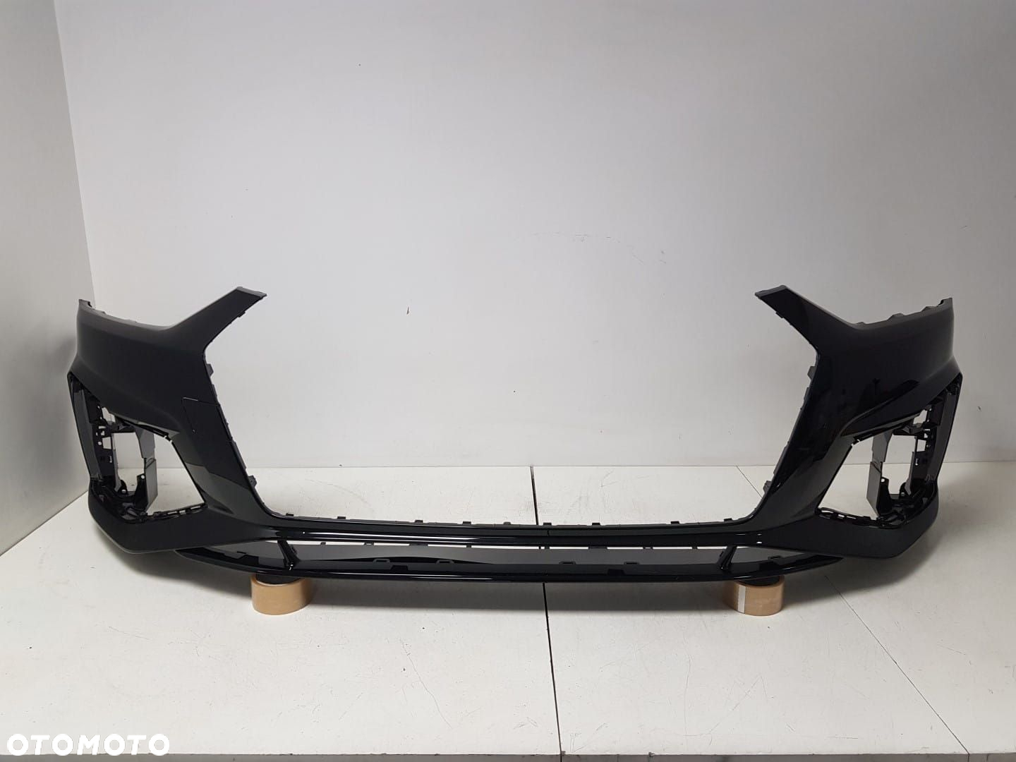 NOWY ZDERZAK KOLOR LY9T PRZÓD AUDI A4 B9 S-LINE SLINE 8W0 15-19r 8W080747B PRZEDNI MYTHOSSCHWARZ - 2