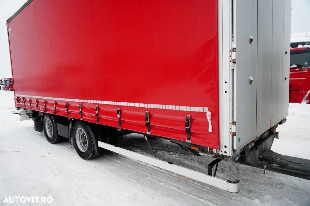 Volvo FH 460 / COMBINAT TANDEM / 120 M3 / TRANSPORT / I-PARK COOL / DIRECȚIE AXĂ RIDICATĂ / WIELTON 2021 - 12