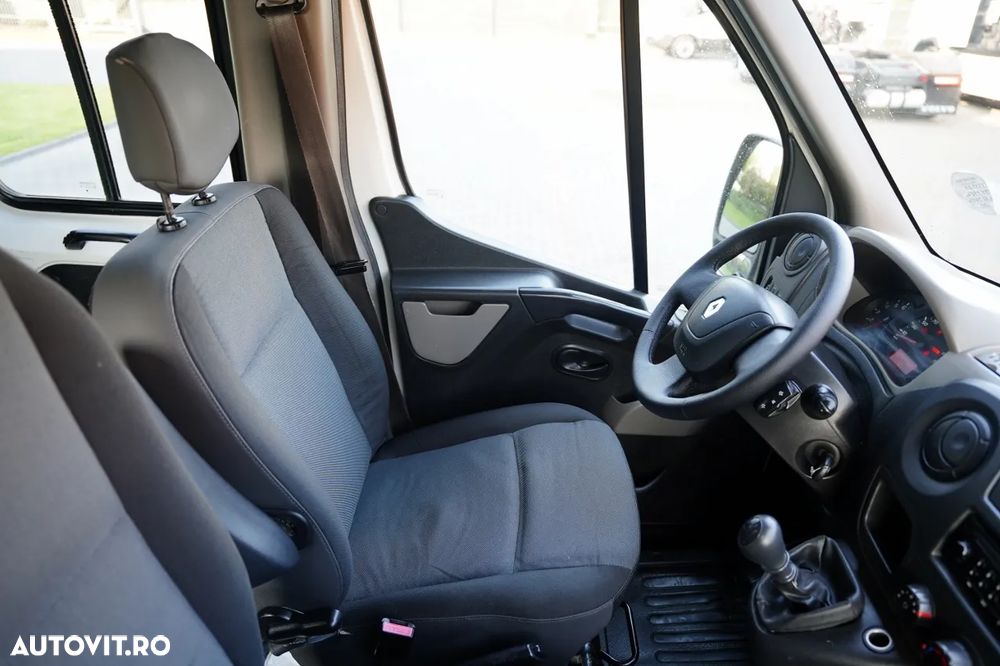 Renault MASTER / DCI 150 / BASCULATOR / CAMION CU TRACȚIE MIXĂ 7 LOCURI / MANUAL / DOUĂ RULOURI - 27