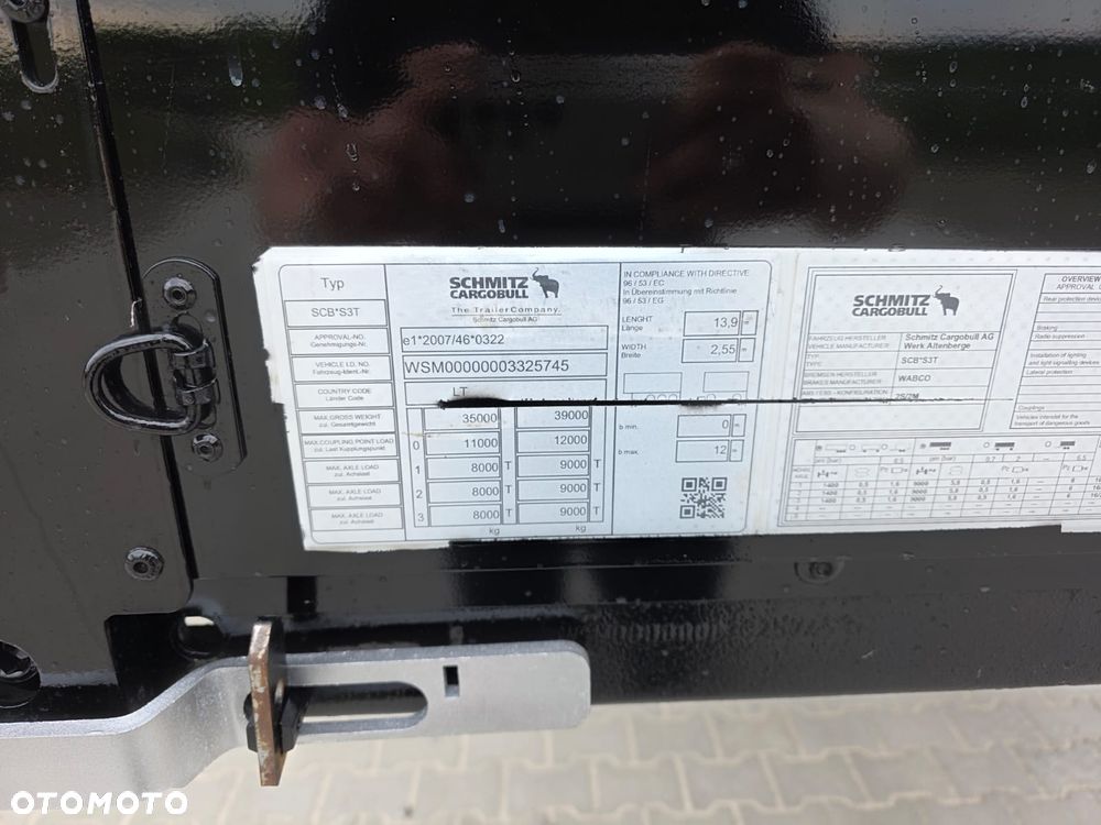 Schmitz Cargobull FIRANKA / MULTI LOCK / XL / CZTERY POZIOMY JAZDY - 12