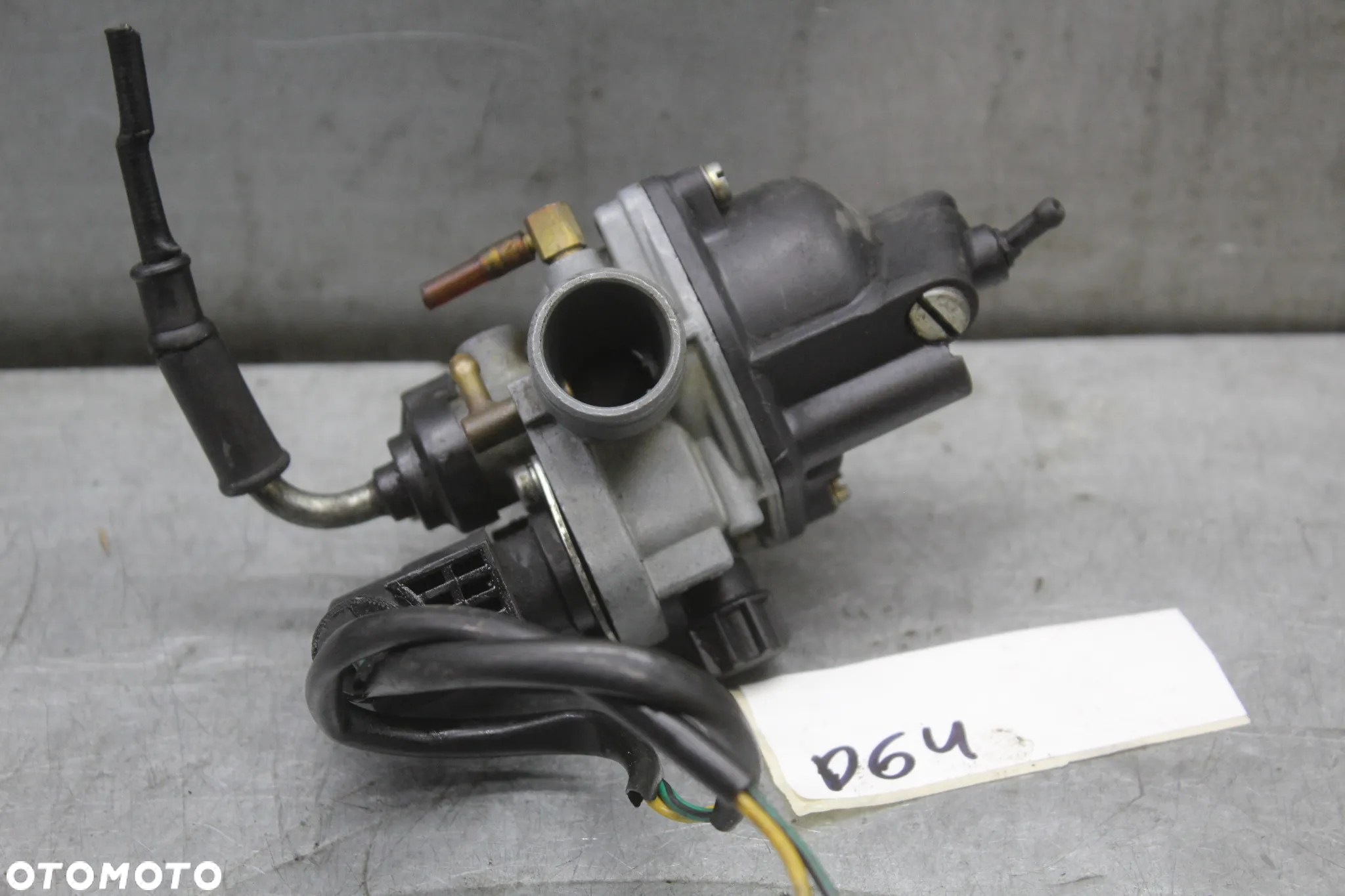 Peugeot 50 2T Vivacity, Speedfight, Buxy, Elyseo, Elystar, Trekker, TKR, Looxor Gaźnik  D63 - 5