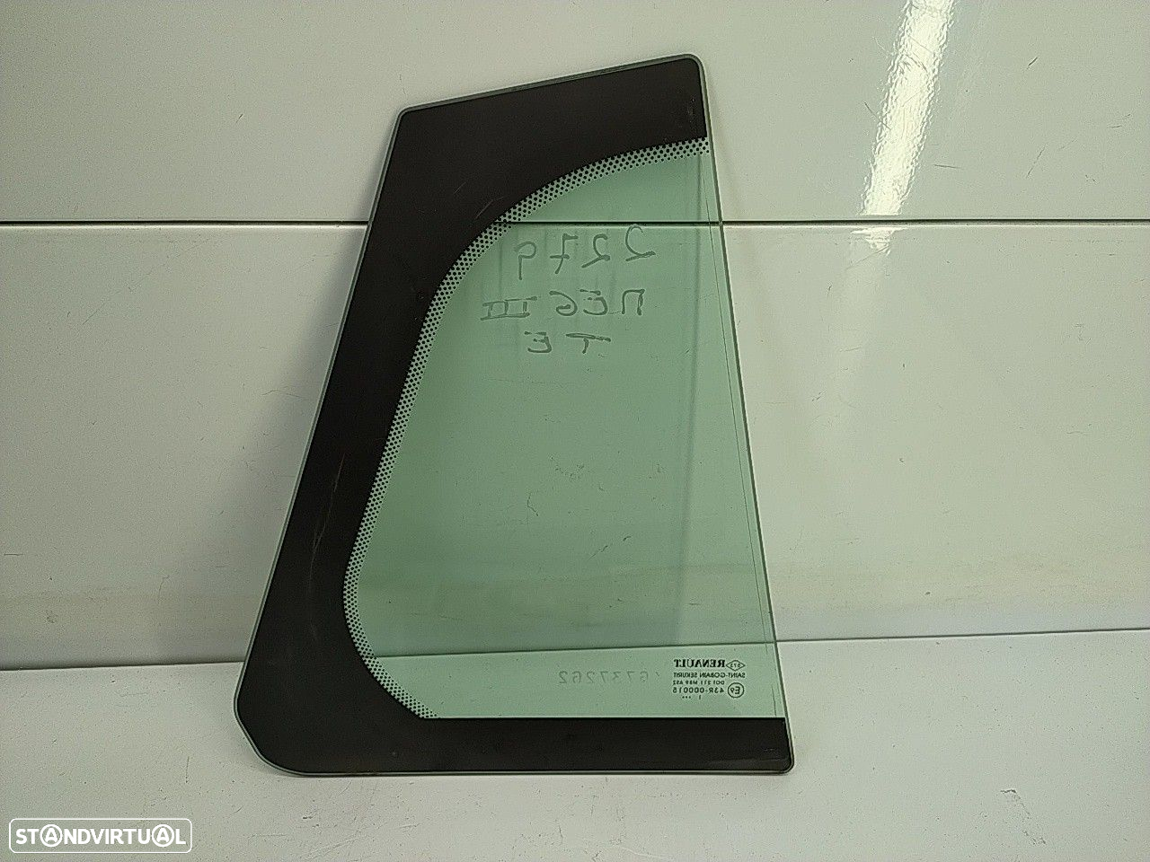 Vidro Pequeno Porta Tras Esquerda Renault Megane Iii Grandtour (Kz0/1) - 3