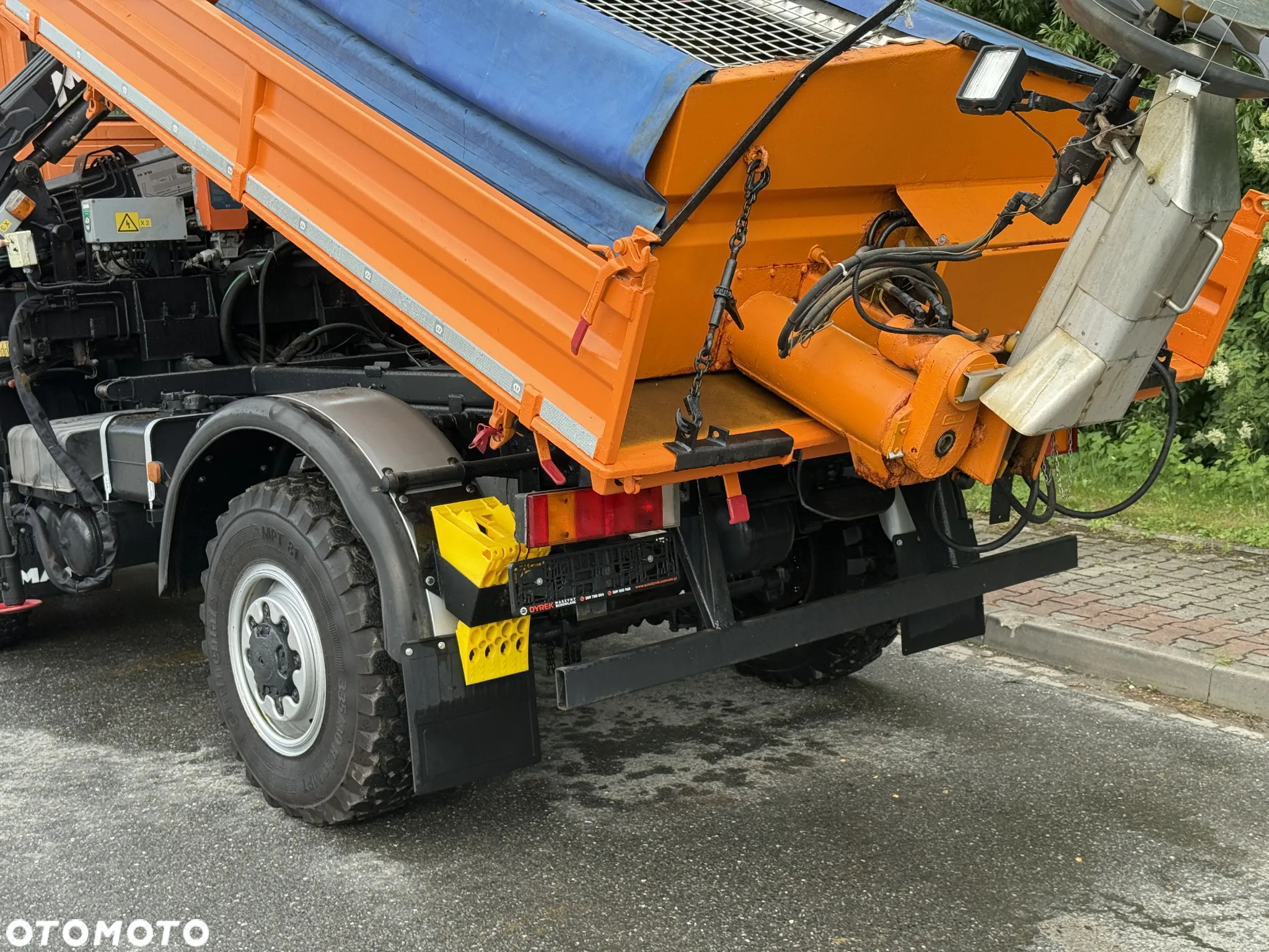 MAN * MAN LE 10.220 *Kiper Wywrotka * 4x4 * Pług Piaskarka * Zimowe Utrzymanie * Sprowadzony * HDS MKG * - 14