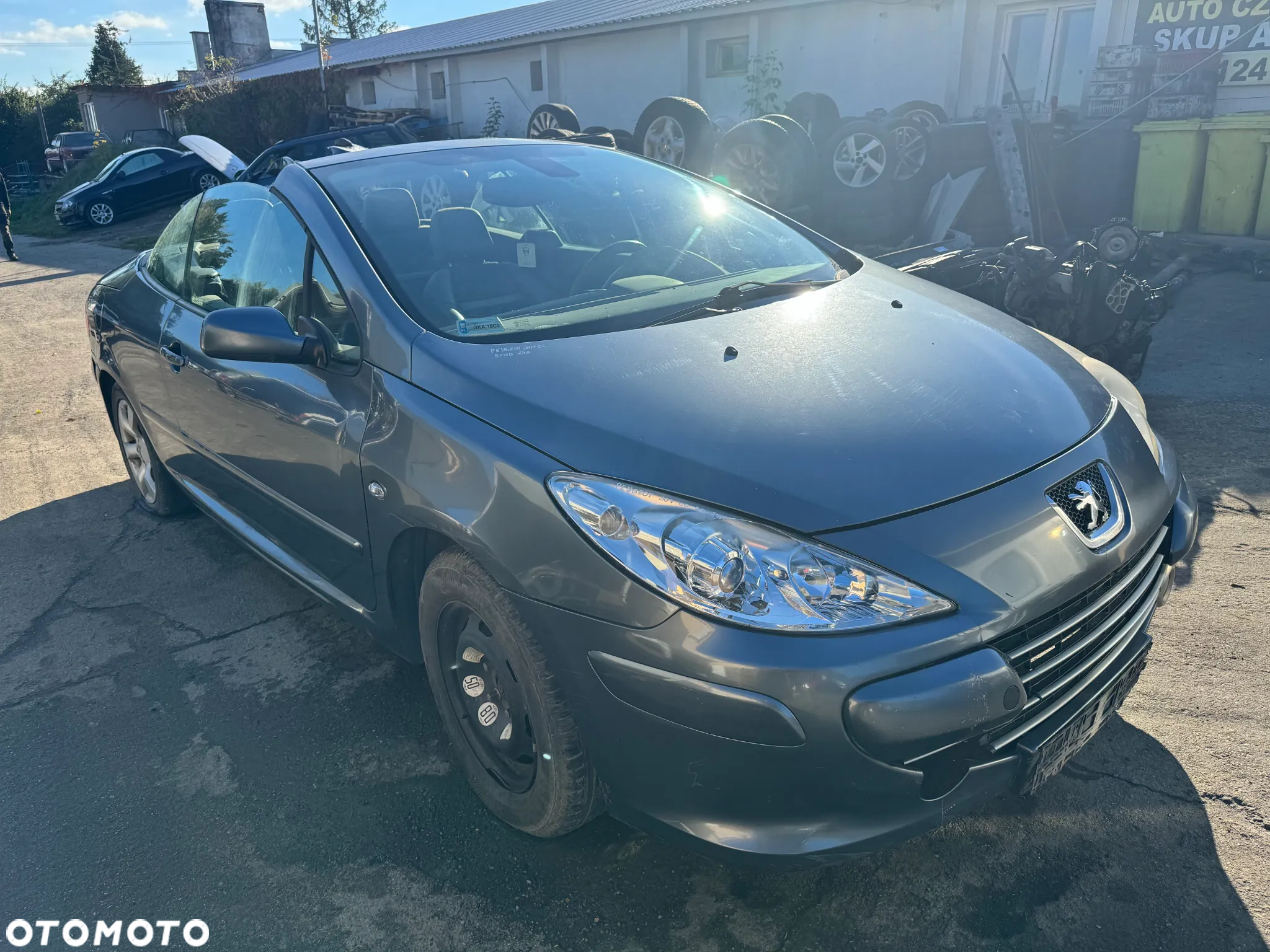 PEUGEOT 307 CC ZDERZAK TYLNY TYŁ EZWD - 23