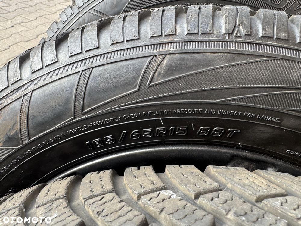 Koła aluminiowe zimowe oryginał Mazda 2 4x100 Falken 185/65/15 - 6