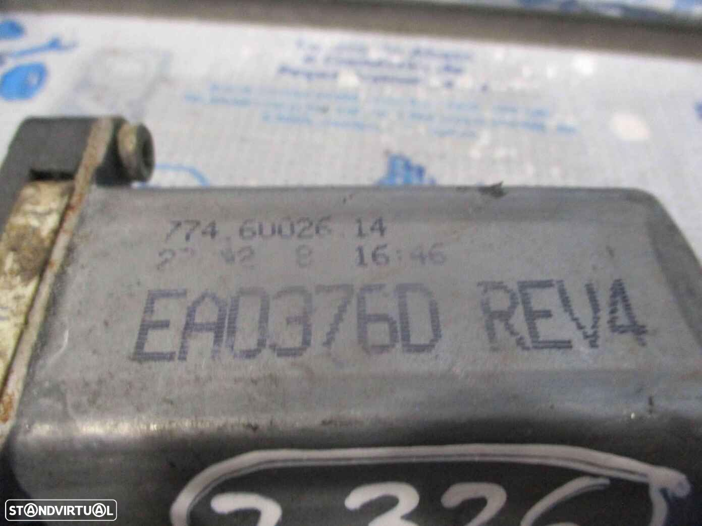 Motor Elevador Vidro 7746002614 CHEVROLET TAHOE 2002 5.3I 16V 290CV V8 5P VERDE FD - 4
