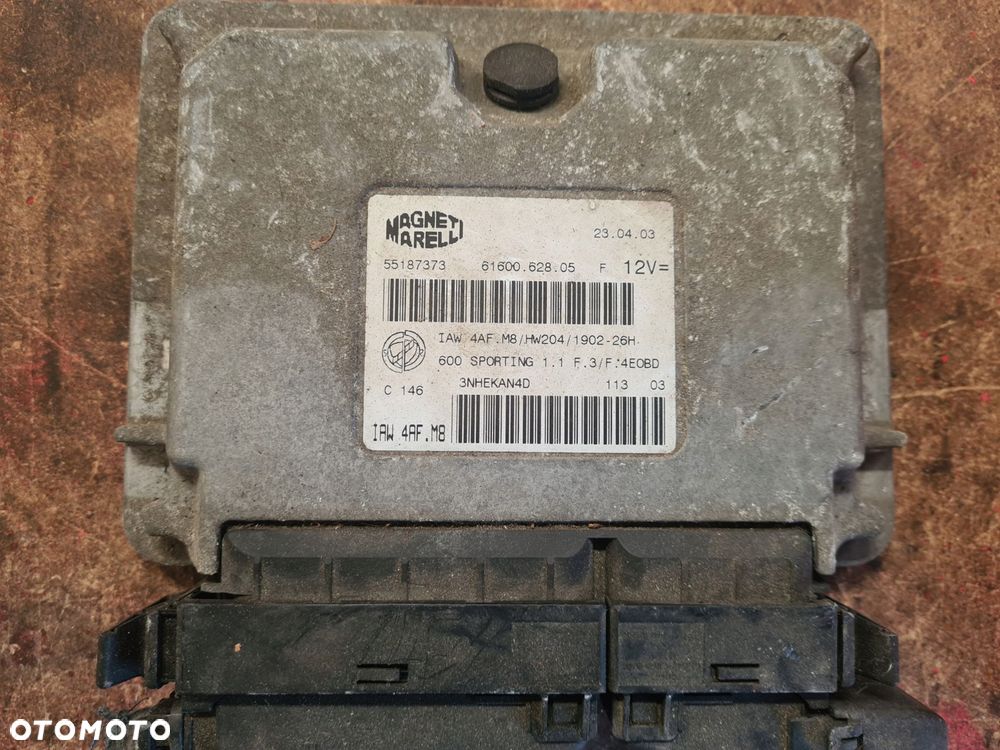 komputer 55187373 iaw4af.m8 fiat seicento 1.1 - 1