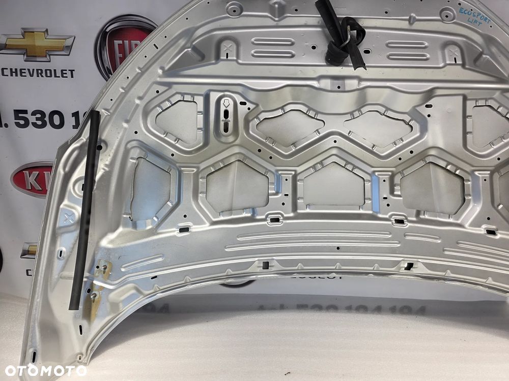 FORD ECOSPORT MK2 II LIFT 17- ŁADNA MASKA / POKRYWA SILNIKA SREBRNA , NR AUKCJI MAS32 - 31