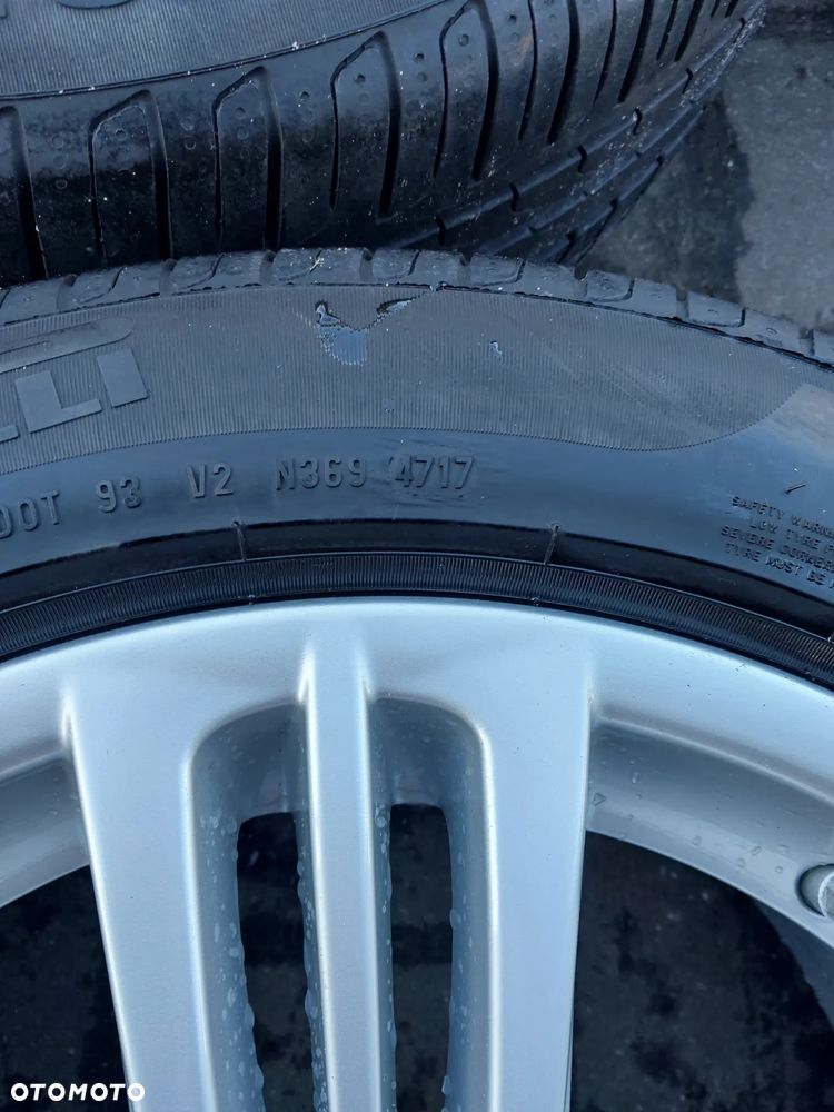 Komplet kol aluminiowych BMW OE BMW X3 F25 X4 F26 M-PAKIET 8JX18 ET43 7844249 8.0" x 18" 5x120 ET 43 245/50r18 runflat - 7