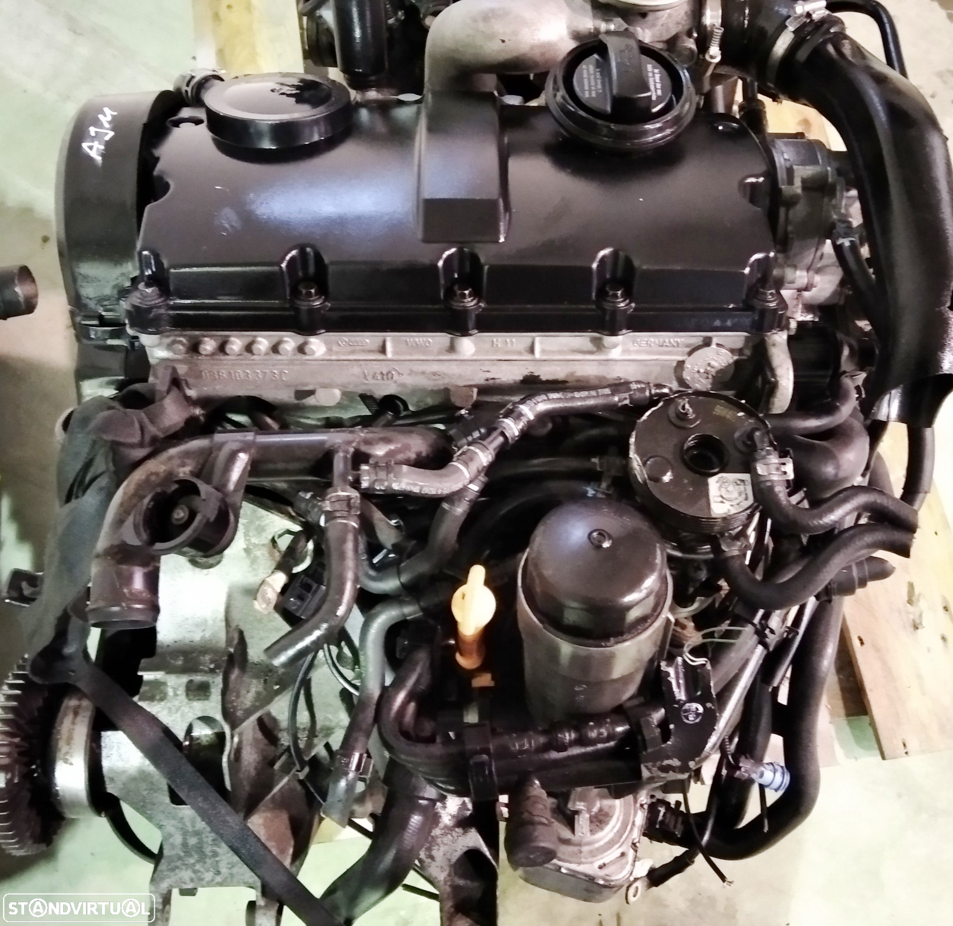 MOTOR AUDI A4 PASSAT 1.9TDI 115CV AJM - 1