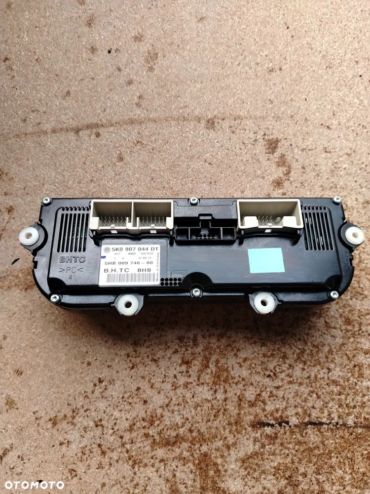 PANEL STEROWANIA NAWIEWU KLIMATYZACJI VW GOLF VI TIGUAN 5K0907044DT - 4