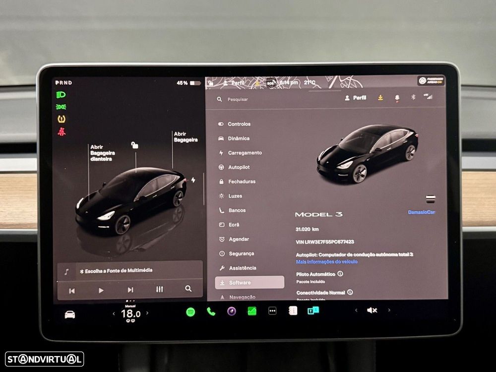 Tesla Model 3 Tração Traseira - 10