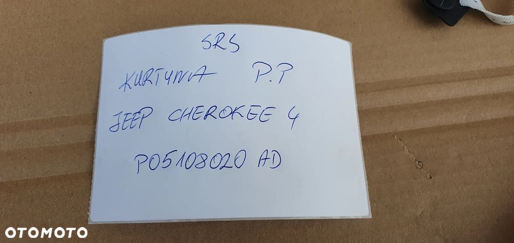 Kurtyna airbag poduszka boczna prawa Jeep Grand Cherokee IV WK2 P05108020AD - 12