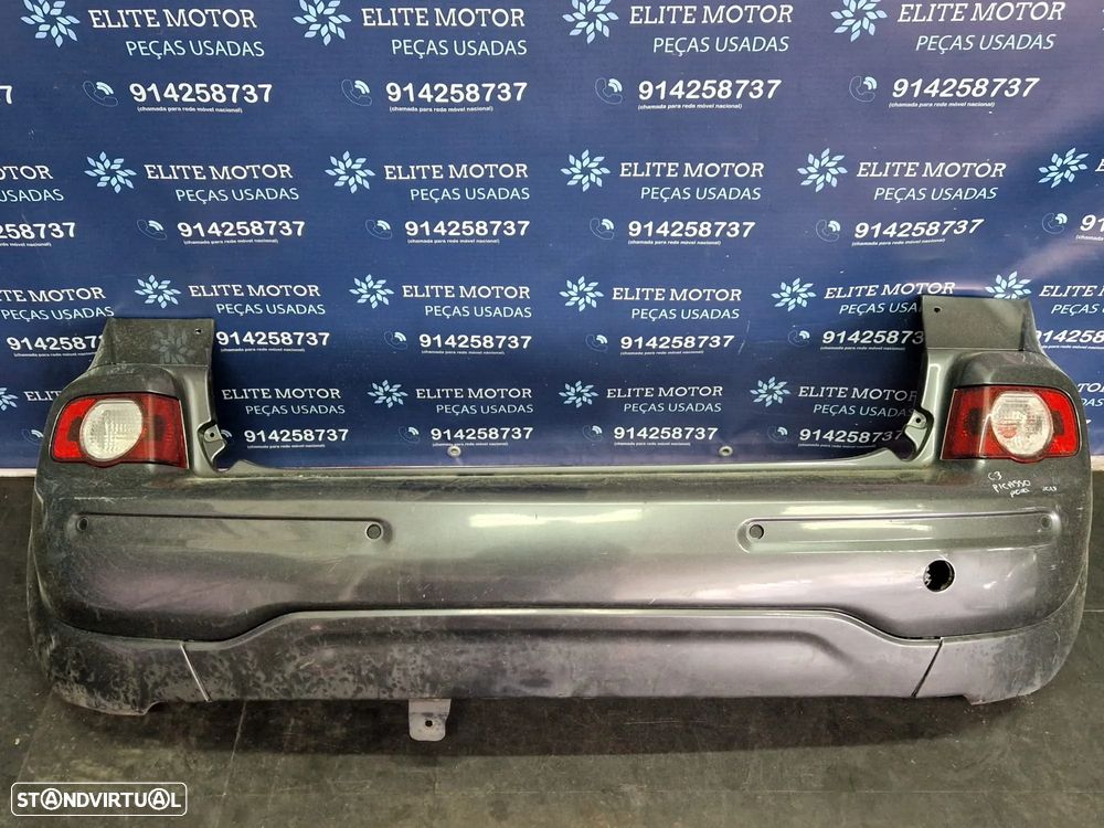 Parachoques traseiro usado CITROEN C3 PICASSO SENSORES - 3