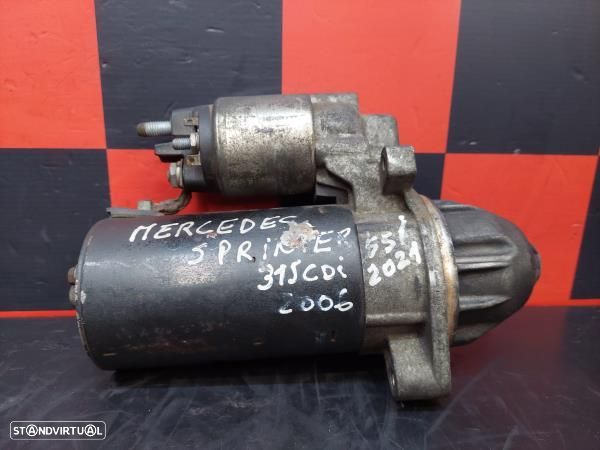 Motor De Arranque Mercedes-Benz Sprinter 3-T Camião De Plataforma/Chas - 2