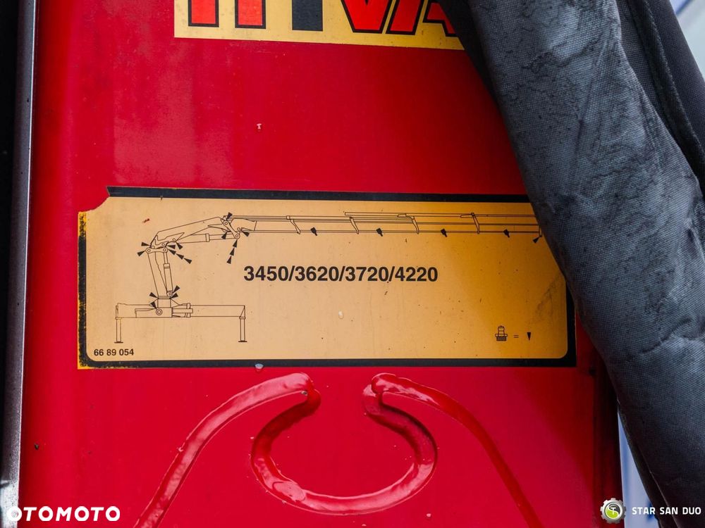 MAN TGS 26.400 6x4 HMF 3722 Fly Jib HDS Żuraw Crane Zestaw - 15