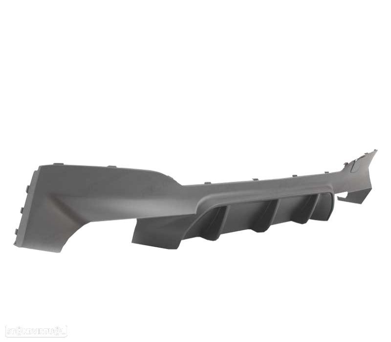 DIFUSOR BMW G30 G31 LOOK M5 PRETO MATE - 4