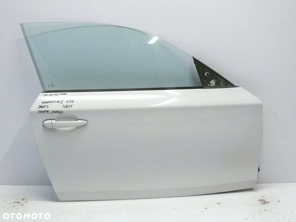 DRZWI PRZEDNIE PRAWE BMW 1 E81 E82 E88 COUPE CABRIO 2007 - 1