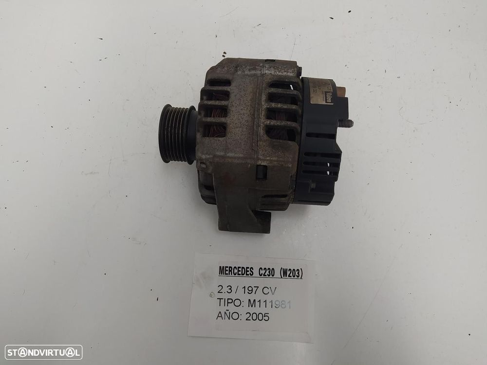 ALTERNADOR MERCEDES-BENZ CLASSE C COUPÉ 2005 - 1