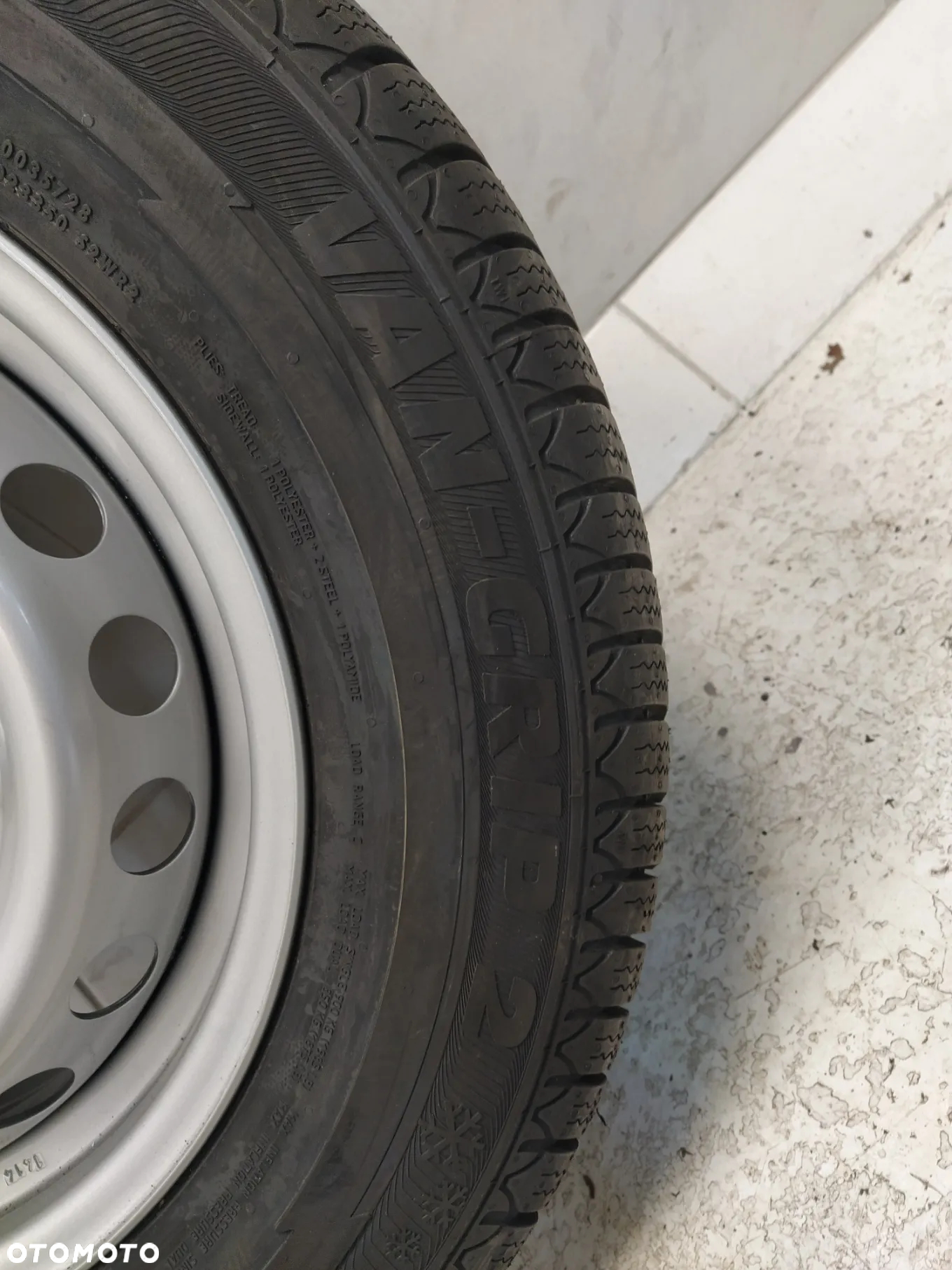 FORD TRANSIT CUSTOM 6,5x15 ORYGINALNE FELGI STALOWE R15 ET60 5X160 OPONY SEMPERIT 215/65 KOŁA ZIMA BIEŻNIK ok 10.5mm - 12