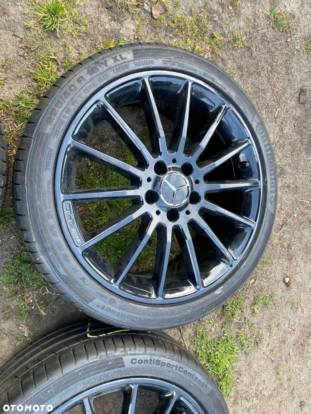 MERCEDES cla 117 246 176 AMG KOLA FELGI z oponami 225/40/18 - 4
