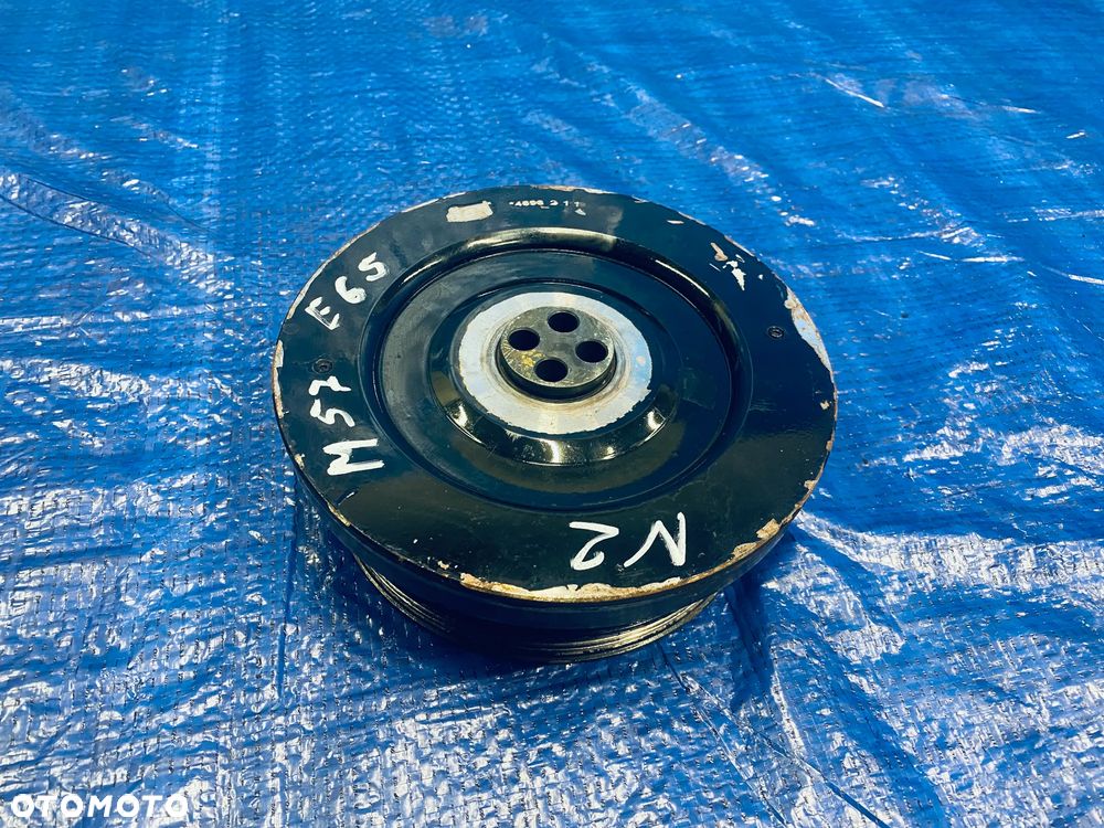 KOŁO PASOWE WAŁU KORBOWEGO BMW E53 E60 E61 E65 E66 E70 E83 E90 E91 3.0D M57 M57N2 306D3 ; ORYGINAŁ - 5