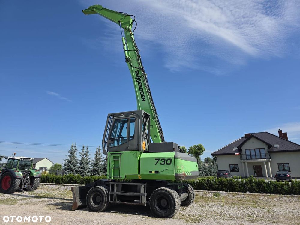 Sennebogen 730 jak CAT FUCHS TEREX ATLAS P596 - 8