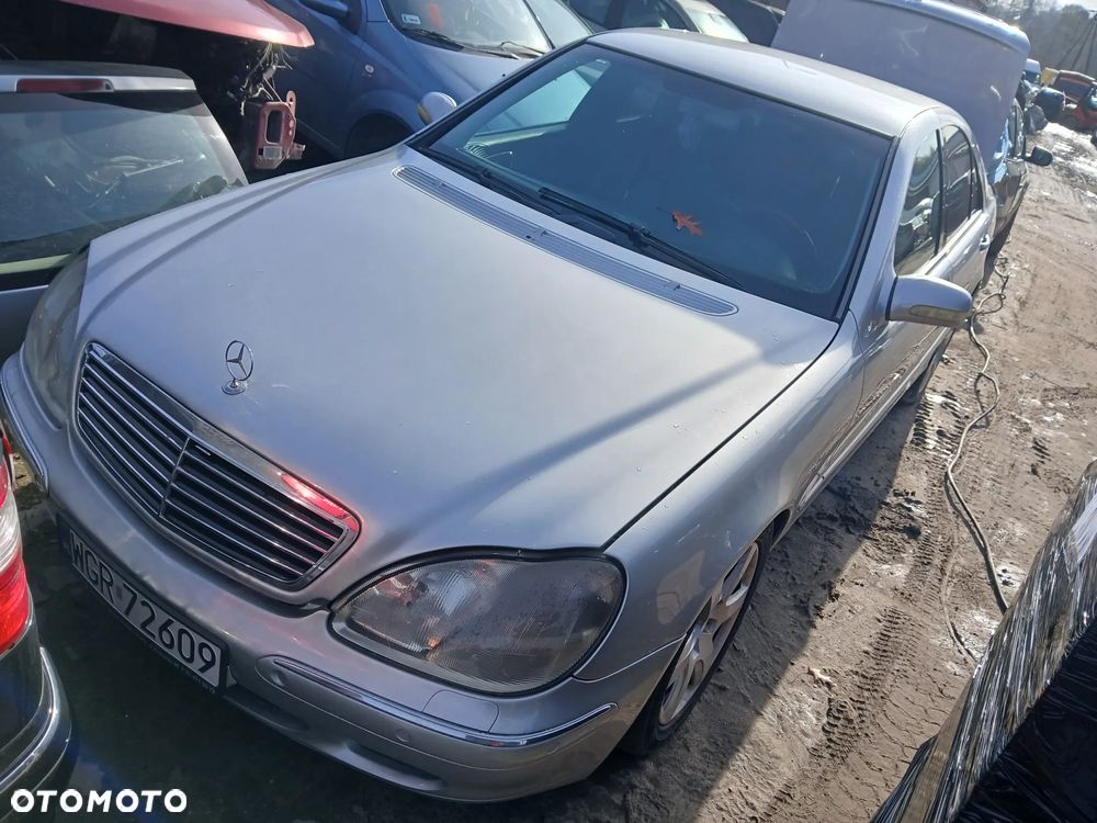 mercedes w220 s klasa 744 maska zderzak lampa grill błotnik drzwi zbiornik paliwa szyba - 1