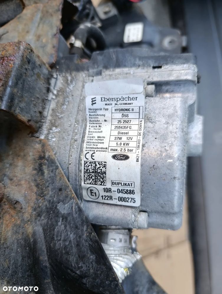 FORD TRANSIT CUSTOM WEBASTO OGRZEWANIE POSTOJOWE BK21-18K463-DC - 2