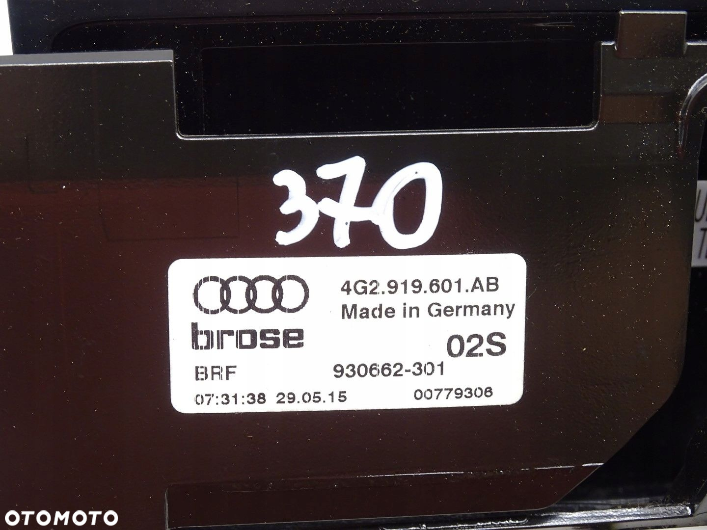 EKRAN WYŚWIETLACZ MONITOR LCD MMI NAVI WINDA AUDI A6 C7 4G LIFT 4G2919601AB - 3