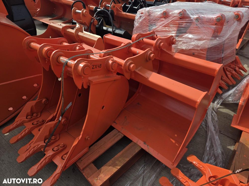Hitachi ZX48U-6, 5 tone, CUPLA RAPIDA HIDRAULICA si 3 CUPE NOI, Lama nivelare, Masa operationala 5 tone, adancime sapare 4m, latime 2m, aer cond, Antifurt, posibilitate leasing 4 ani, senile 90% ok, PROMOTIE 40.900 EUR+Tva - 36