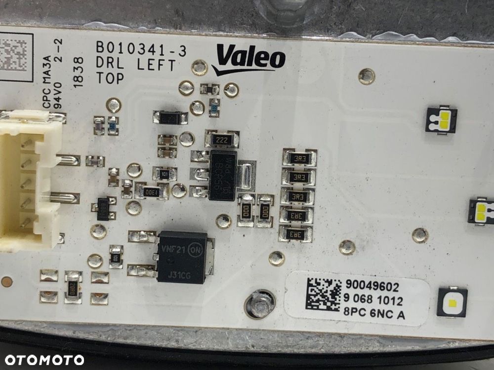 MODUŁ LED JEŻ  RENAULT MEGANE IV liftback (B9A/M/N_) 2015 - 2022 1.5 Blue dCi 115 (B9A6) 85 kW - 4