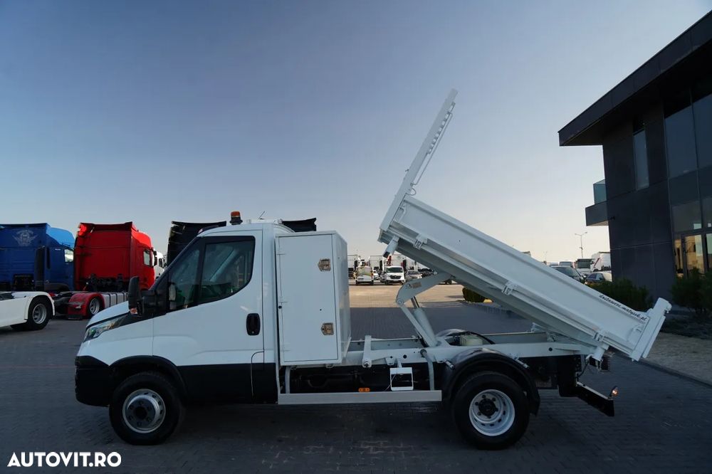 Iveco DAILY 70-180 / BASCULATOR SPATE 2.8 M / MASĂ NETĂ: 7.0 T / DUBLU / BLOCARE PUNȚI - 3