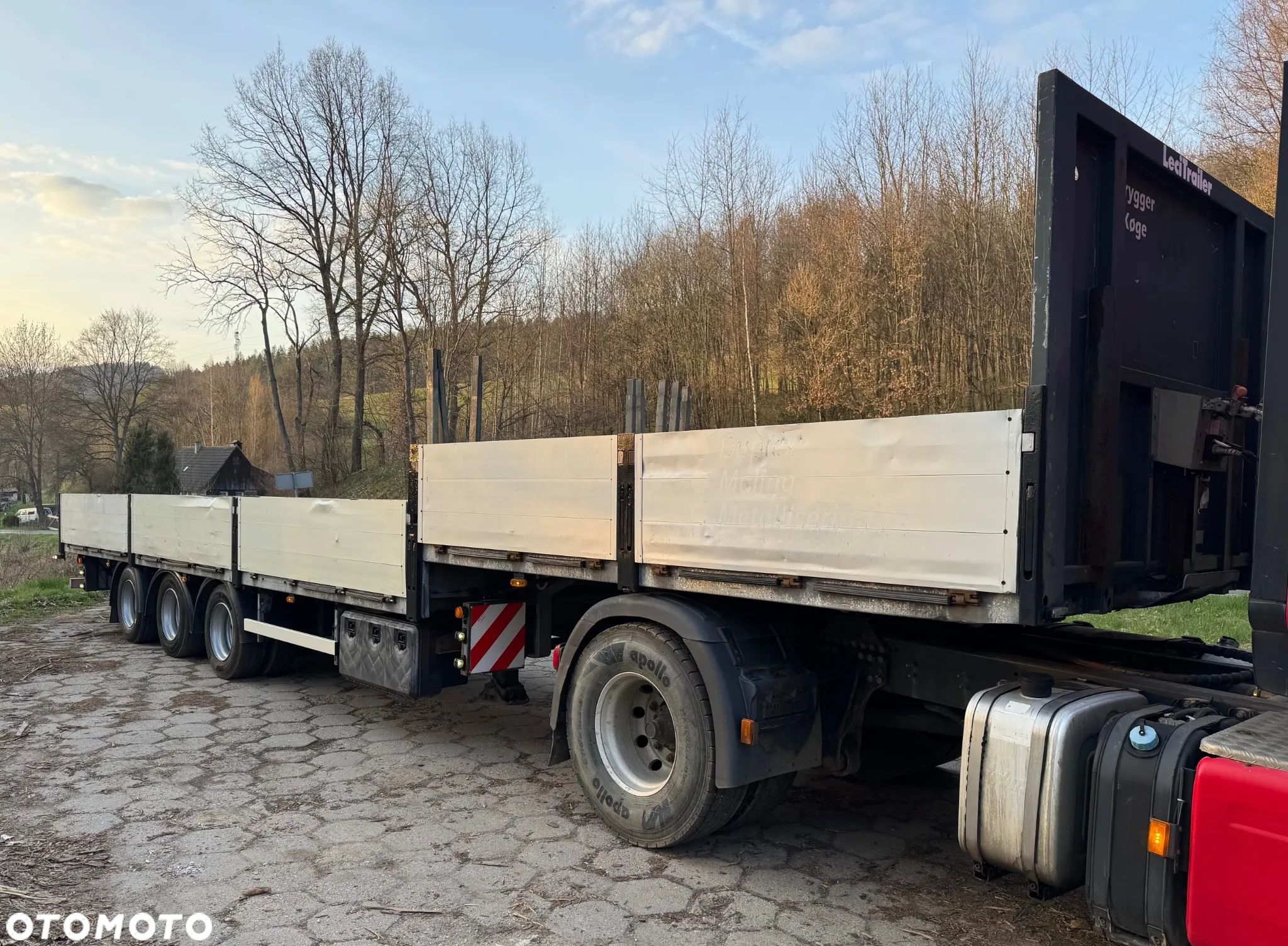 LeciTrailer tiefbett, sprowadzona - 1