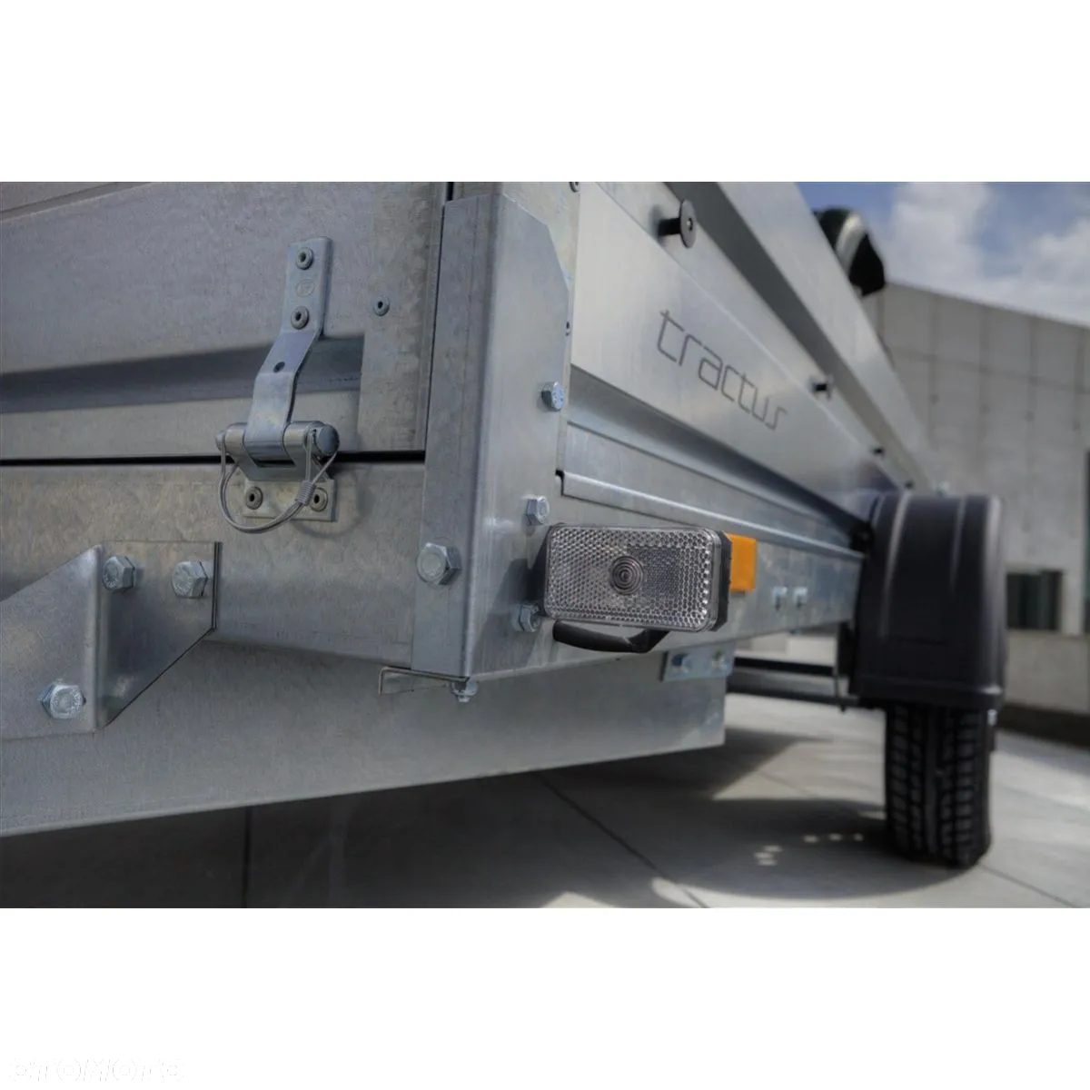 Faro Przyczepa TRACTUS 205x125 burty, MOCNA 750kg, DUŻY WYBÓR - 7