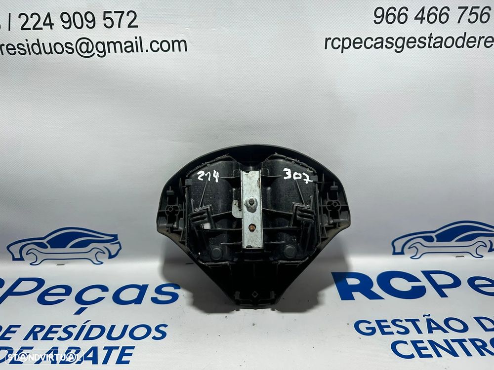 .Airbag Volante Condutor Original PSA Peugeot 307 96556746ZR 2000 - 2009 - 5