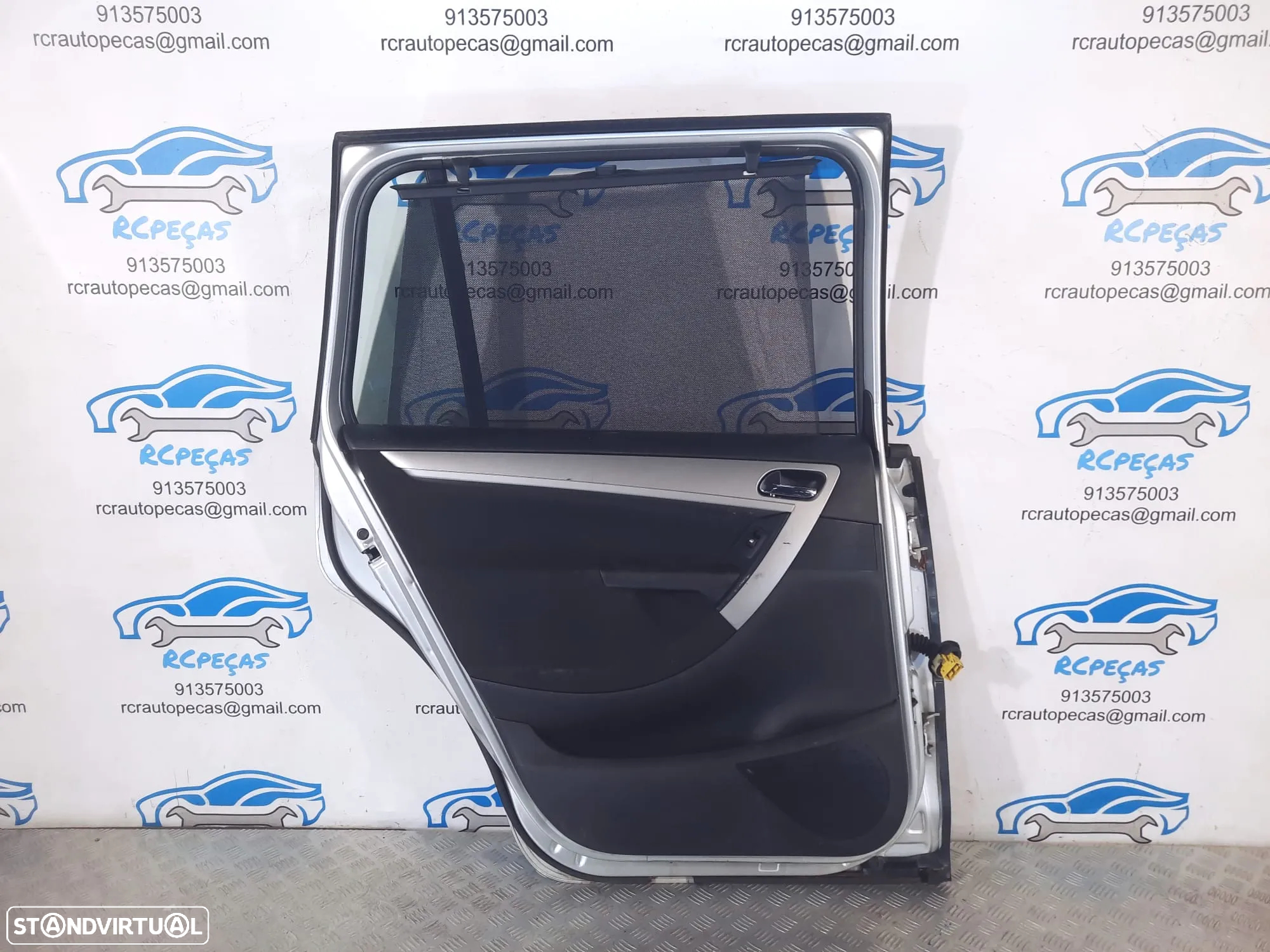 .PORTA TRASEIRA TRÁS ESQUERDA CITROEN C4 GRAND PICASSO FECHO ELEVADOR MOTOR PUXADOR VIDRO - 3