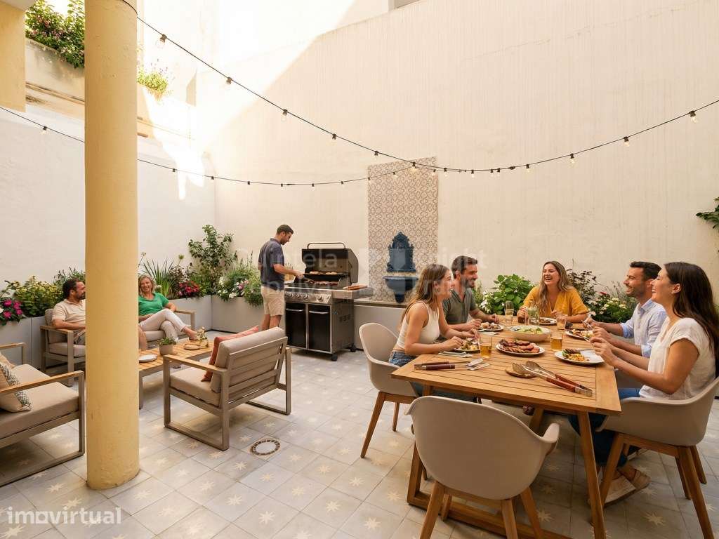 Apartamento T2+1 com logradouro na Misericórdia, em Lisboa - Grande imagem: 2/35