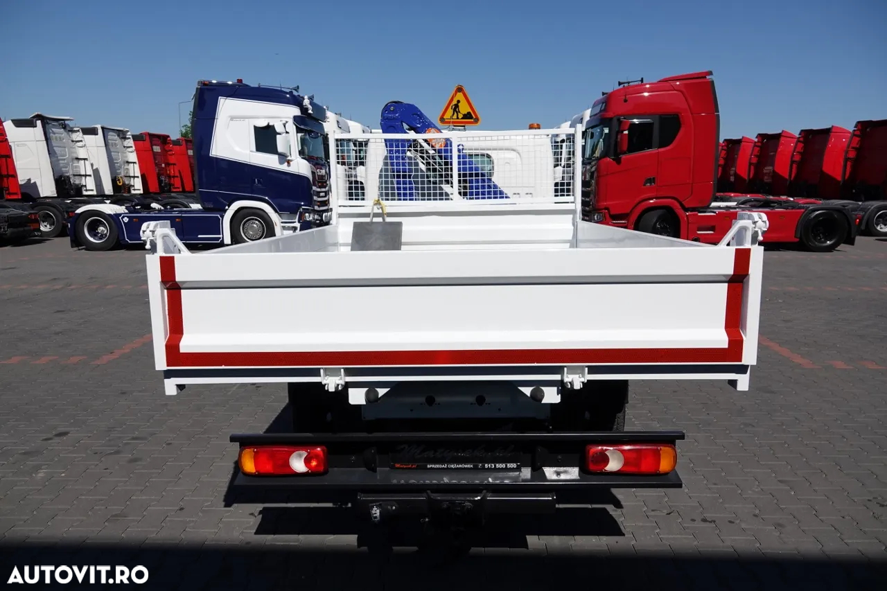 Renault MAXITY 140 DXI / 2.5 D / BASCULATOR – 3.1M + HDS PM 2821 / DUBLU / IMPORTAT / CONTRACT DE SERVICE POST-SERVICE - 16