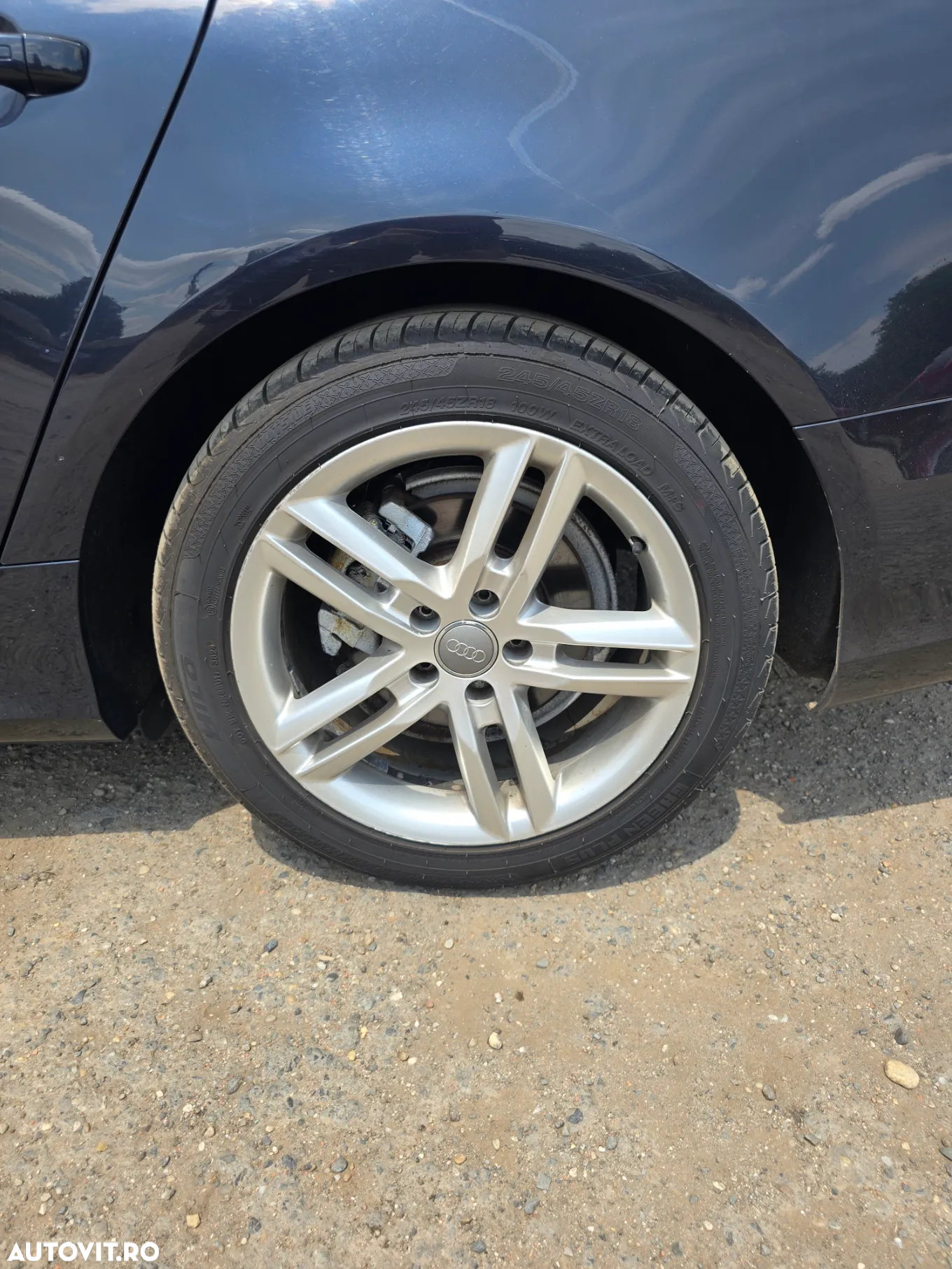 Jante R18 Audi A6 4G C7 A5 A4 B8 A7 A8 D4 Anvelope Vara F Bune 245/45ZR18 - 2