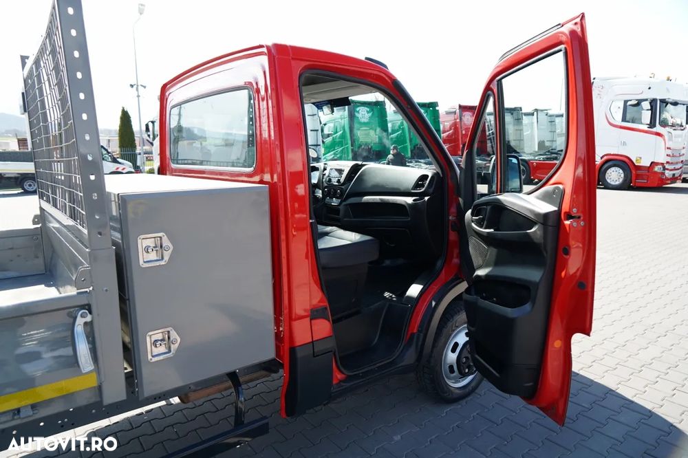 Iveco DAILY 35-120 / BASCULATOR SPATE / DUBLU / MANUAL / IMPORTAT - 37