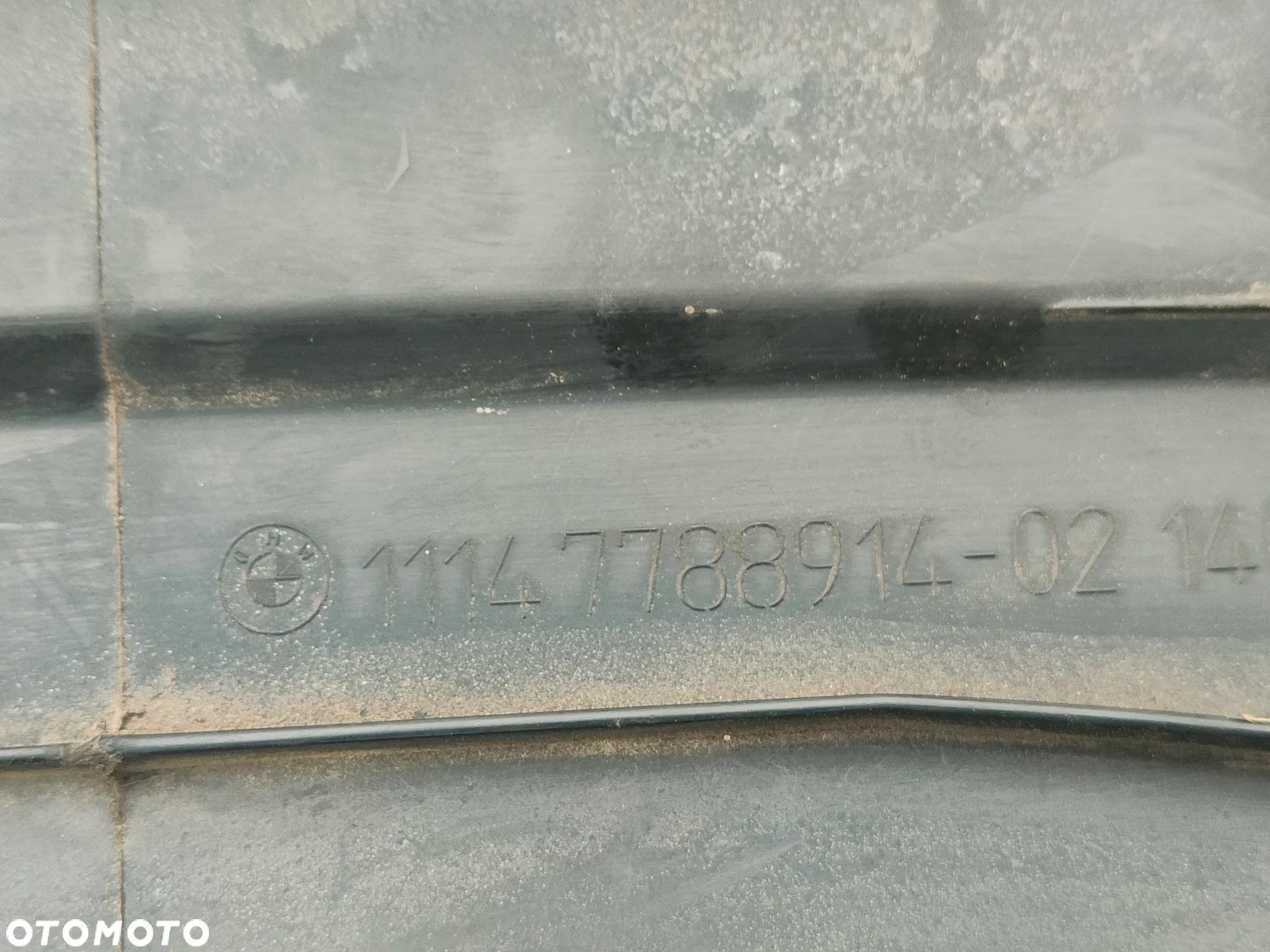 BMW E65 E66 Osłona nakładka pasa przedniego 7788914 - 4