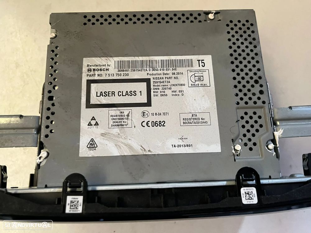 Nissan Qashqai J11 - AUTO RADIO NAVEGAÇÃO - R166 - 4