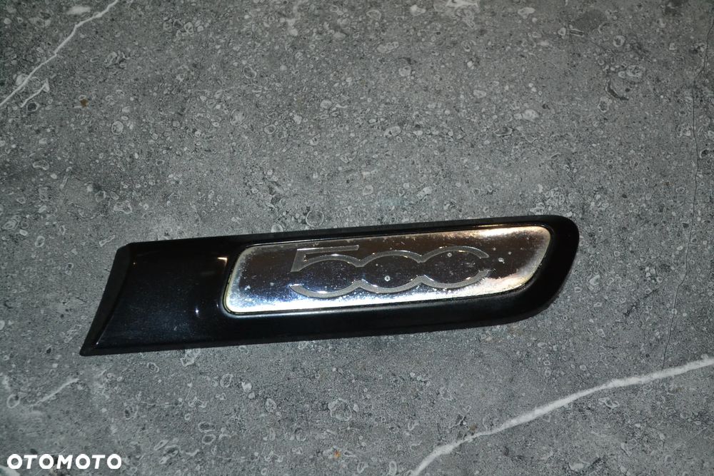 FIAT 500 LISTWA BŁOTNIKA TYŁ TYLNA LEWA 735431949 - 1